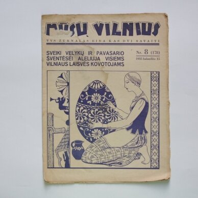 Mūsų Vilnius 1935, Nr. 8
