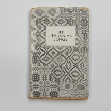 Old Lithuanian songs Old Lithuanian songs