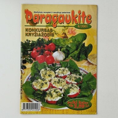 Paragaukite 2001, Nr. 8