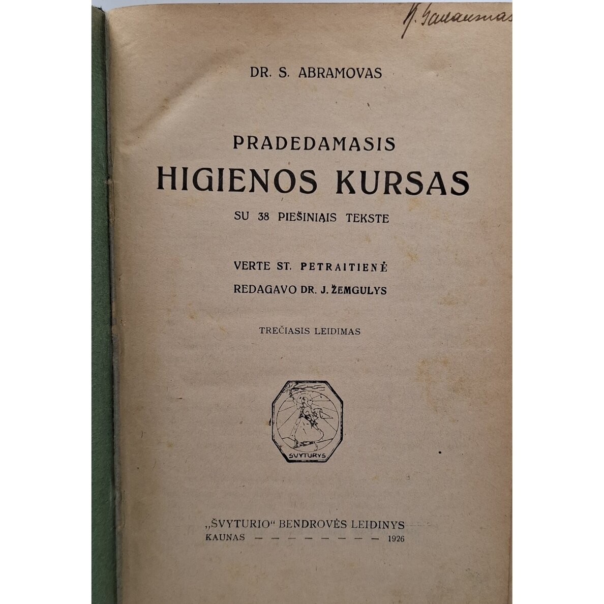 Pradedamasis higienos kursas 1