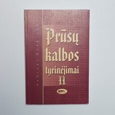 Prūsų kalbos tyrinėjimai  II tomas