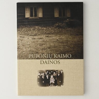 Puponių kaimo dainos [Natos] : su kompaktine plokštele