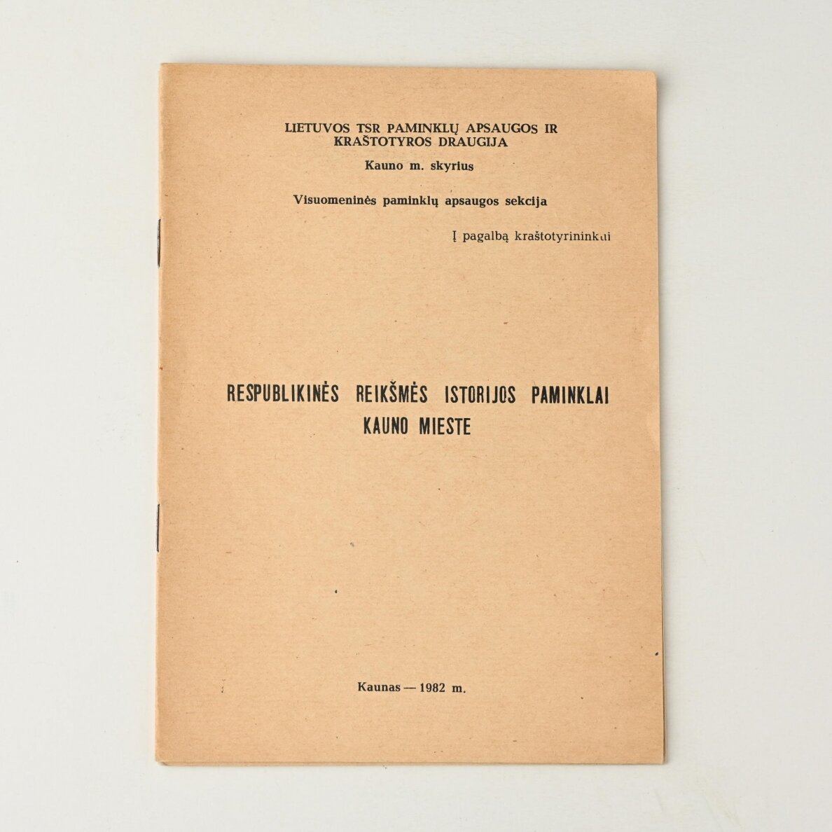 Respublikinės reikšmės istorijos paminklai Kauno mieste Respublikinės reikšmės istorijos paminklai Kauno mieste
