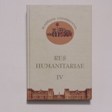 Res humanitariae IV