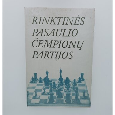Rinktinės pasaulio čempionų partijos