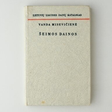 Lietuvių liaudies dainų katalogas. T. 5 :Šeimos dainos