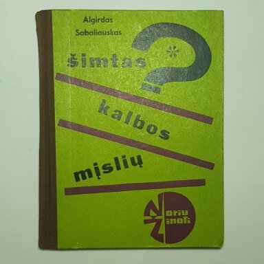 Šimtas kalbos mįslių Šimtas kalbos mįslių