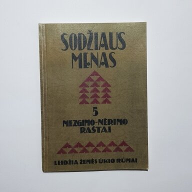 Sodžiaus menas 5. Mezgimo-nėrimo raštai Sodžiaus menas 5. Mezgimo-nėrimo raštai