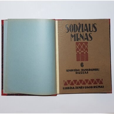 Sodžiaus menas 6. Senoviškų rankdarbių raštai Sodžiaus menas 6. Senoviškų rankdarbių raštai