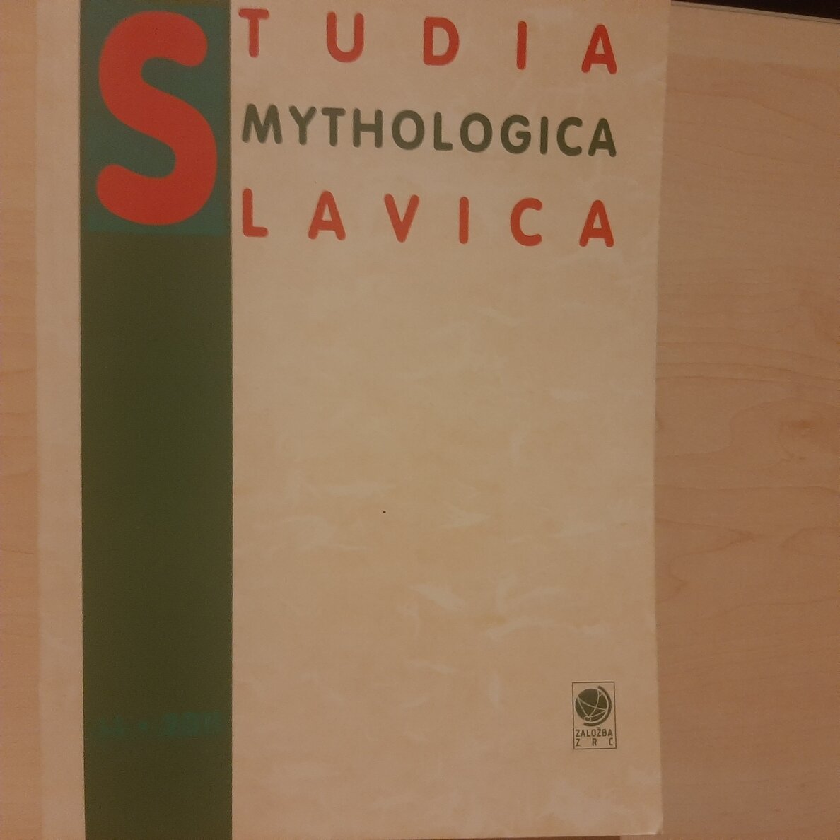 Studia mythologica Slavica 2011, Nr. 14