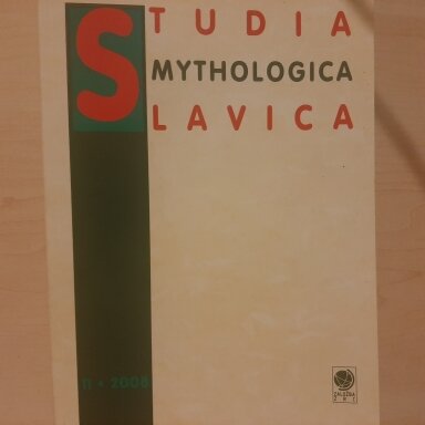 Studia mythologica Slavica  2008, Nr. 11