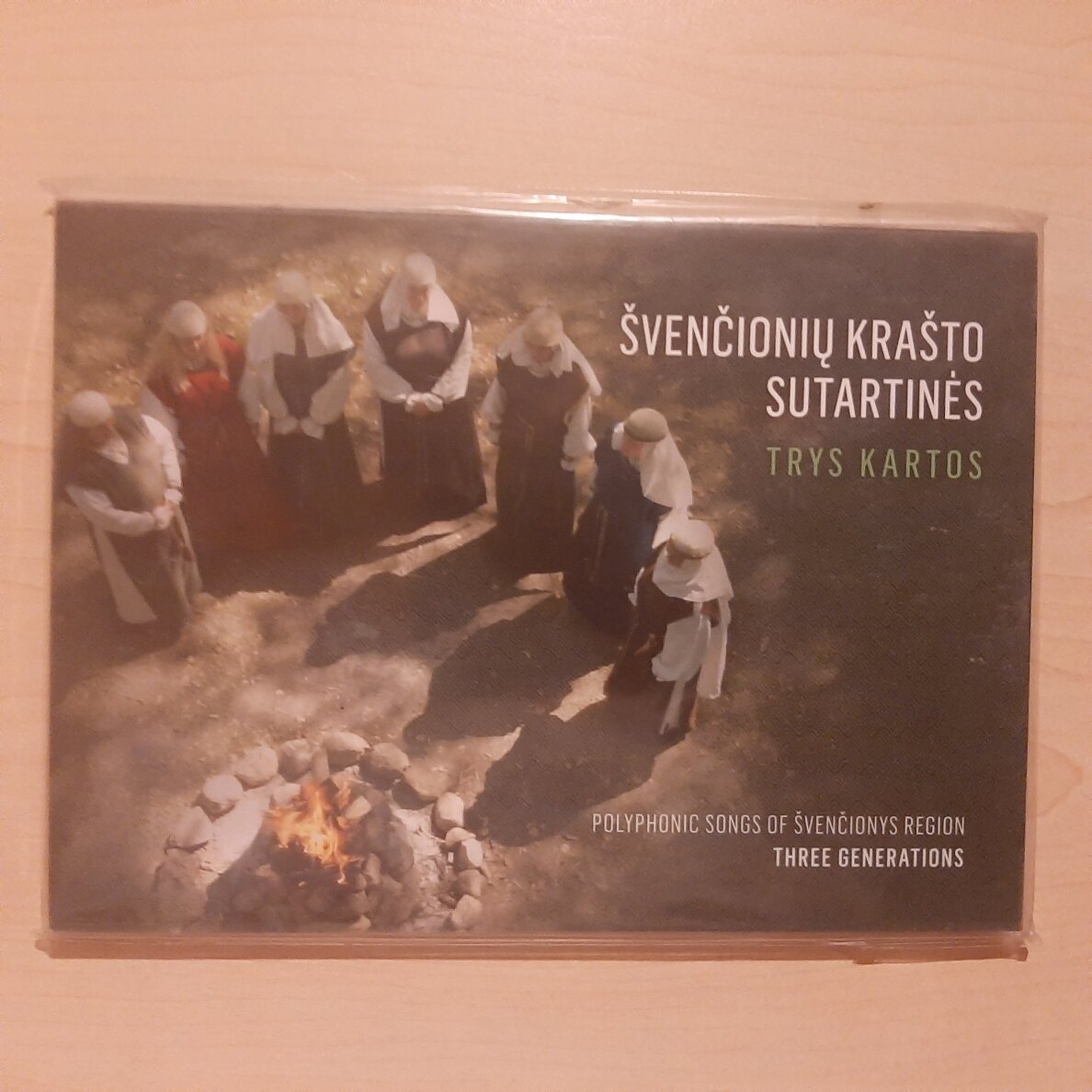 Švenčionių krašto sutartinės. Trys kartos DVD