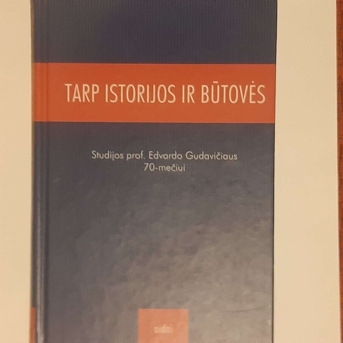 Tarp istorijos ir būtovės Tarp istorijos ir būtovės