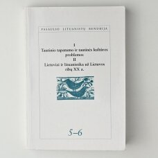 Tautinio tapatumo ir tautinės kultūros problemos. Lietuviai ir lituanistika už Lietuvos ribų XX a.