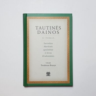 Tautinės dainos II tomas Tautinės dainos II tomas