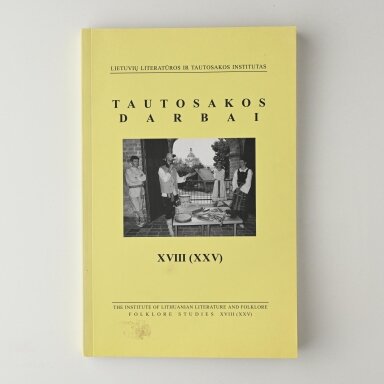 Tautosakos darbai XVIII (XXV)