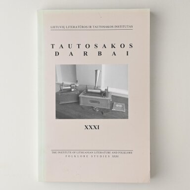 Tautosakos darbai XXXI