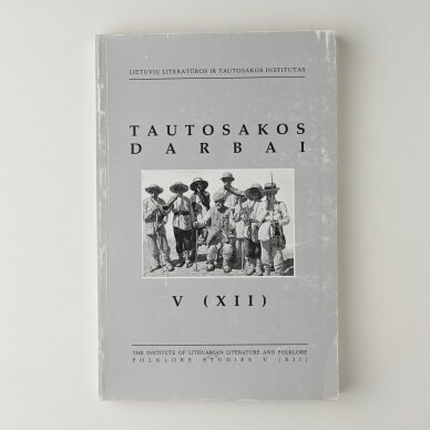 Tautosakos darbai V (XII) Tautosakos darbai V (XII)