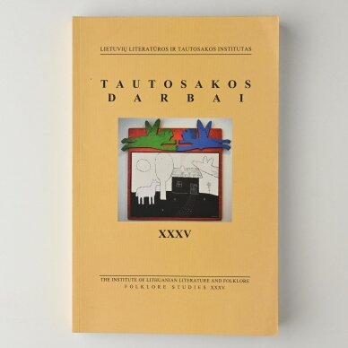Tautosakos darbai XXXV Tautosakos darbai XXXV