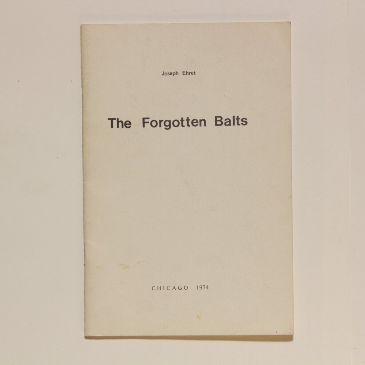 The Forgotten Balts