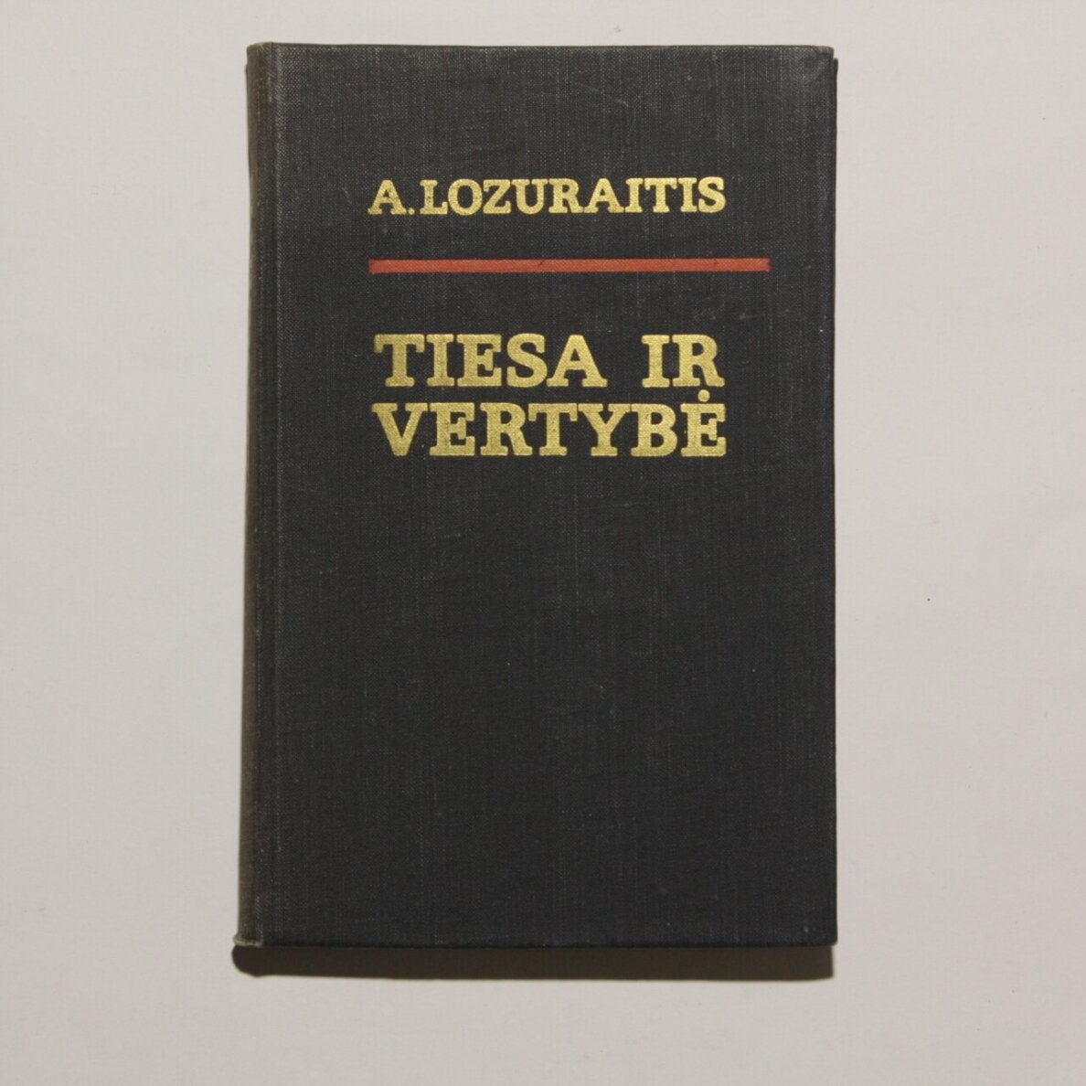 Tiesa ir vertybė Tiesa ir vertybė