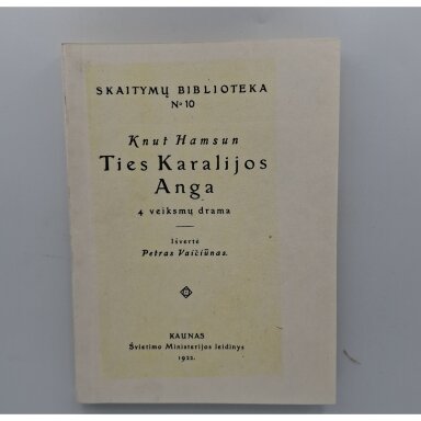 Ties karalijos anga