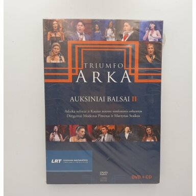 Triumfo Arka Auksiniai Balsai II, 1CD, 1 DVD
