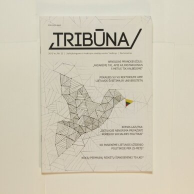 Tribūna, 2015 m., Nr. 22 Tribūna, 2015 m., Nr. 22