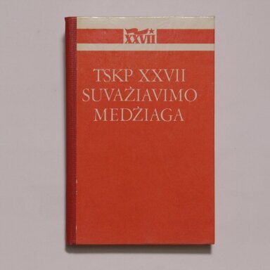 TSKP XXVII suvažiavimo medžiaga