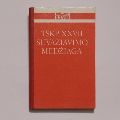 TSKP XXVII suvažiavimo medžiaga TSKP XXVII suvažiavimo medžiaga