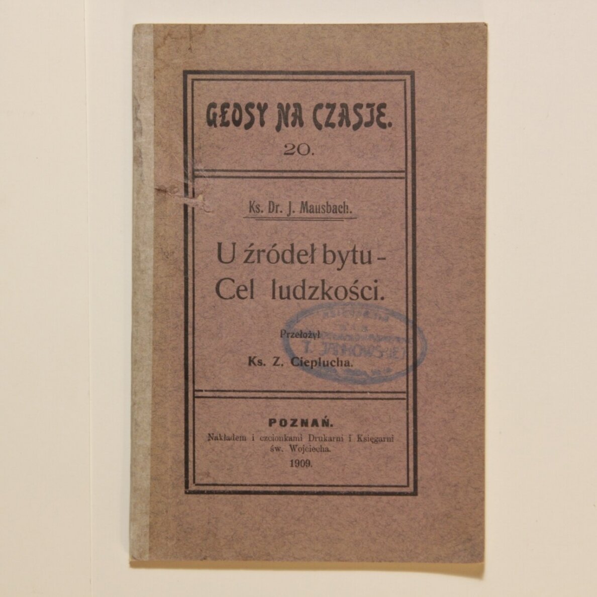U zródel bytu - cel ludzkosci