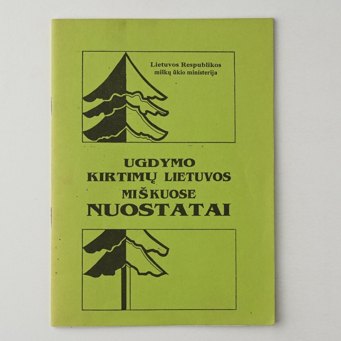 Ugdymo kirtimų Lietuvos Respublikos miškuose nuostatai Ugdymo kirtimų Lietuvos Respublikos miškuose nuostatai