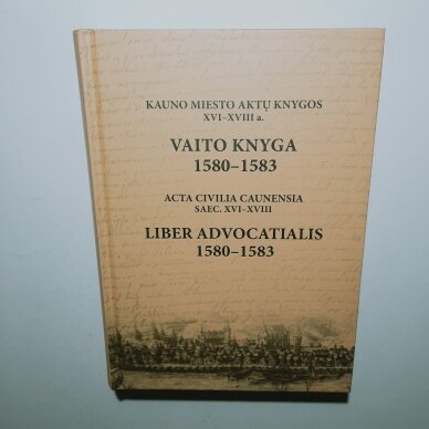 Vaito knyga, 1580-1583 Vaito knyga, 1580-1583