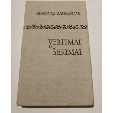 Vertimai ir sekimai