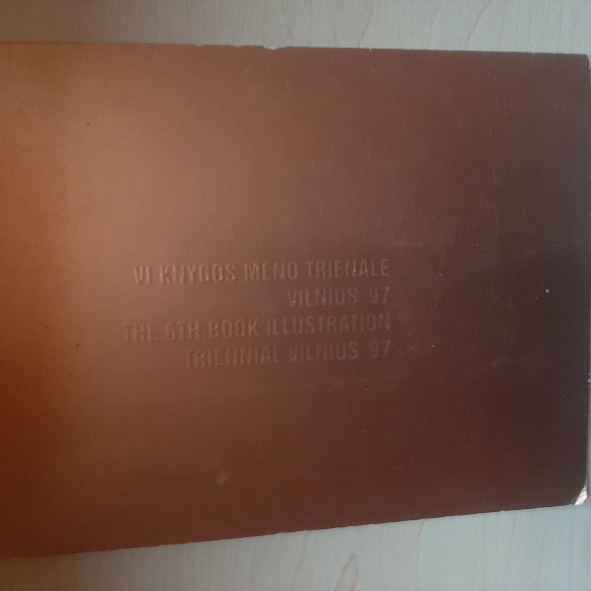 VI knygos meno trienalė, Vilnius'97