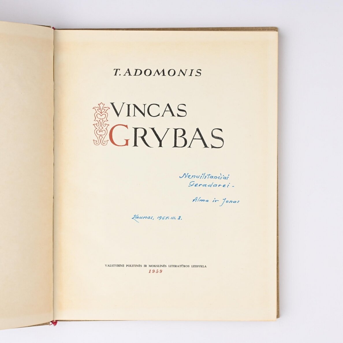 Vincas Grybas Vincas Grybas