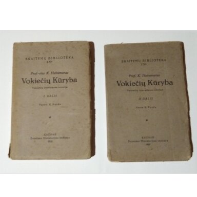 Vokiečių kūryba: vokiečių literatūros istorija, D. 1-2