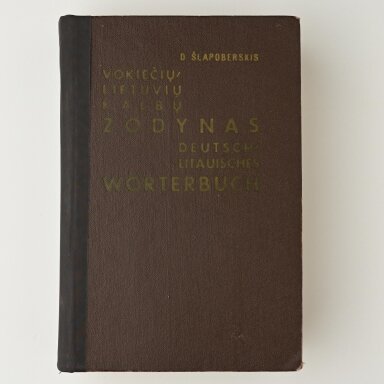 Vokiečių-lietuvių kalbų žodynas Vokiečių-lietuvių kalbų žodynas