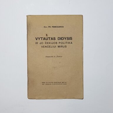 Vytautas Didysis ir jo Čekijos politika Venceliui mirus