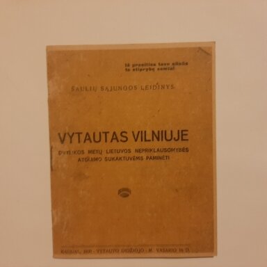 Vytautas Vilniuje Vytautas Vilniuje