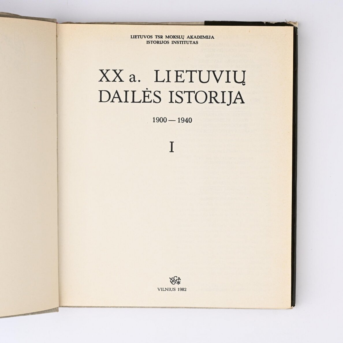 XX a. Lietuvių dailės istorija. 2 tomai 1 XX a. Lietuvių dailės istorija. 2 tomai 1
