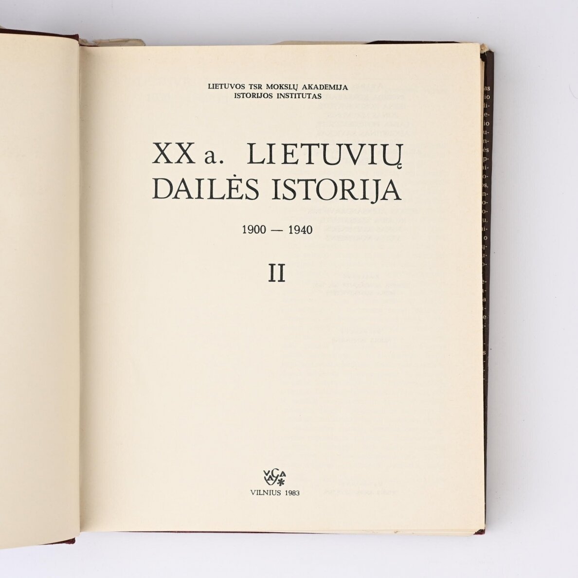 XX a. Lietuvių dailės istorija. 2 tomai 3 XX a. Lietuvių dailės istorija. 2 tomai 3
