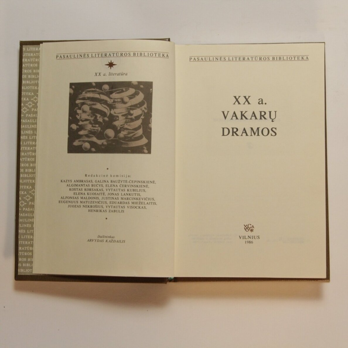 XX a. Vakarų dramos 1