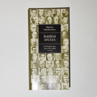 Žodžiai atgyja Žodžiai atgyja